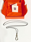 James Avery 30    Sterling Silver Chain With Large J a  Lobster Clasp Charm Holder