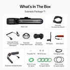   black Waydoo Subnado Underwater Scooter Water Sport Scuba Diving Scooter 98watt