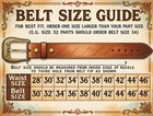 Men s Western Handmade Belt Strap Full Grain Leather No Buckle Snap-on Belt 1 5 