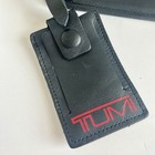Tumi  Replacement Shoulder Strap And Leather Luggage Tag Set Black