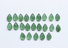Natural Serpentine Gemstone Green Serpentine Leaf Handmade Carving Loose Cab Lot