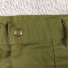 Vintage Bsa Boy Scout America 6 Pocket Cargo Shorts Waist 32 Green Uniform Camp