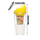 Crunch Cup On-the-go Cereal Tumbler - Single Pack  assorted Colors 