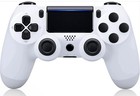 Wireless Controller Bluetooth Gamepad For Playstation4 Ps4 White