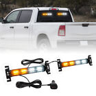 2 In 1 Emergency Safety Warning Led Strobe Light Front rear Windshield Mount New