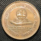 Canadian Centennial Numismatic Park Sudbury Ontario Nickel Capital Medal