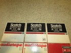 Used Reel To Reel Tape Lot  9  Scotch Audiotape   More   Akai Atr-7 Take Up
