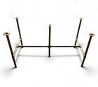 Industrial Pipe Table Base Parts Kit  3 4  X 44  Long X 24  Wide X 42  Tall