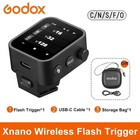Godox X3 Ttl Touch-screen Trigger Transmitter For Sony Canon Nikon Fuji Olympus
