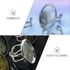 5 Pcs Stainless Steel Blank Rings For Making Size Adjustable