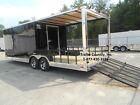 New 2025 8 5x24 8 5 X 24 Custom Utility Enclosed Cargo Trailer W  Porch   Ramp