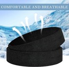 4 Pack Sweat Bands Headbands Men   Women  Cotton Terry Sweat Bands For Sports