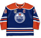 Connor Mcdavid Autographed Oilers Stanley Cup Final Blue Authentic Jersey Uda