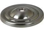 10 Pack  1-1 2  Thin Rounded Ring Cabinet Backplate Satin Nickel - 5061-sn-10
