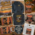 Jackie   Shadow Bald Eagle Collector Lapel Pin Big Bear Lake California Souvenir
