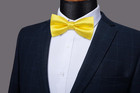 Pre-tied Bow Tie Satin Solid Bowtie Adjustable Tuxedo Bowties For Men With Gift 