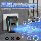  2026 Upgraded  Ultrasonic Rodent   Pest Indoor Repeller - Stronger Black 