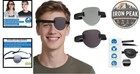 3d Eye Patches 2 Pcs Regular Size Dark Grey Light Grey Adjustable Amblyopia