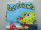 Vtg Spongebob Squarepants Towel   Washcloths Set Spongebob Patrick Star Y2k
