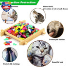 100pcs Cat Nail Caps Colorful Pet Cat Soft Claws Nail Covers For Cat Claws