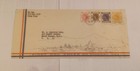 Lot Of 2 Hong Kong Definitive Stamp 1954 Part Set Of 4 Fdc To Usa   1981 90c Fdc