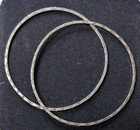 Set Of  2  Authentic Antique vintage Roycroft Sterling Silver Bangles