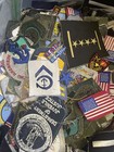 Vintage Patch Lot 25 Patches Nasa promo police sports military cartoon Rare