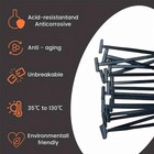 500 Pcs-universal Cable Tie Buckle  Heavy Duty Self-locking Nylon Zip Tie Holder