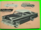 1952 Ford Salesman Data Book 62-pg Catalog Brochure All Models Fully Illustrated