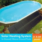 Solar Pool Heater  Includes Two 2    X 20    Panels  80 Sq  Ft    10-year Warrant   