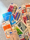 Vintage Sewing Notions Lot Prym Singer Scovill Dritz Dyno Buttons Buckle Snaps