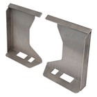 Skid Steer Quick Tach Adapter Mount Plate Loader Attachment Bare Metal Steel