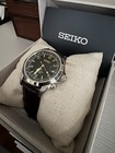 Seiko Prospex Alpinist Spb121 Automatic 39mm Black Dial Leather Strap 200m Box