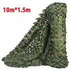 Woodland Camouflage Netting Military Hide Mesh Hunting Shooting Hide Cover Net