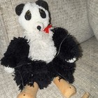 Yarn Panda  2 Legged  3-string T-handle Marionette Puppet 10  Tall