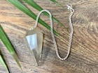 Smoky Quartz Pendulum Crystal Dowsing Gemstone Specimen Reiki Chakra Therapy