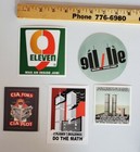 9-11 Truth Stickers 5 Pack Alex Jones Jason Bermas Wake Up People Deep State Cia