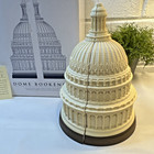 Us Capitol Historical Society Marble Dome Bookends Nib Authentic Capitol Steps 