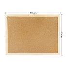 14 6 Inches X 11 Inches Frame Cork Board For Bulletin Board  Home Decor  Offi   