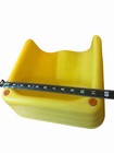 Vintage 1970s Booster Seat Century Yellow Hard Plastic Reversible Child Toddler