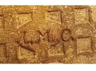 Early Antique Meshed Golf Ball With Mark   Signature Initials