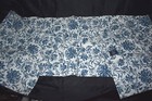 Rare Vintage Ralph Lauren-orleon Blue   White Valance Set Of 2 Made In Usa