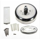 1pc 9ft Retractable Single Clothe Line Stainless Steel For Indoor Bathroom Hotel