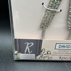 Crystal Rhinestone Silver Letter R Monogram Wedding Anniversary Cake Topper 5 