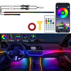 Car Interior Ambient Rgb Led Lights  Music Sync app Control dreamcolor Led Strip