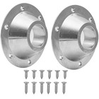 Aluminum Rv Table And Floor Mounting Base Pack  Silver 2 Sliver