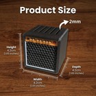 Amp Style Guitar Pick Holder With 5 Picks For Guitar  Bass  Ukulele