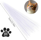 900pcs Simulated Animal Whiskers For Crafts  3 Inches Craft Animal Whiskers Simu