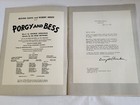 1950 s Porgy And Bess Play Program Book Toronto Canada Theatre Musical Booklet