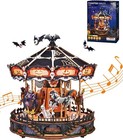 Rolife Wooden 3d Puzzle Phantom Waltz Diy Music Box Building Toy Halloween Gift